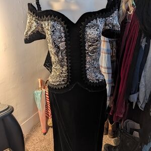 Scott McClintock Black and White Dress